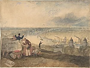 View of London from Greenwich