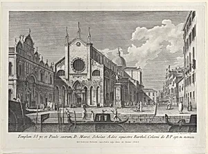 View of Santi Giovanni e Paolo (San Zanipolo), Venice