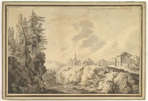 View of Svenarum in the Province of Småland, Sweden