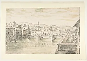 View of the Ponte Vecchio, Florence