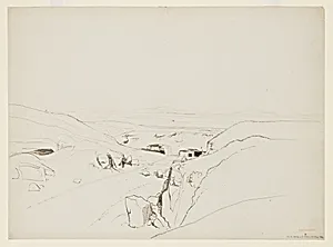 View of the Quarries at Cervara