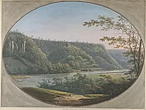 View of the Round Howe near Richmond, Yorkshire by George Cuit the Elder