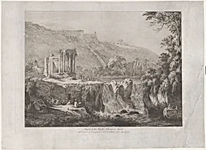 View of the Temple of the Tiburtine Sibyl