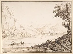 View of Vienne on the Rhone by Hendrick (Cornelisz) Vroom