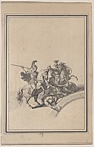Vignette from the Battle of Milvian