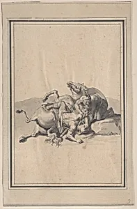 Vignette from the Battle of Milvian