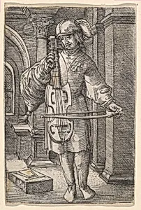 Violin-Player by Albrecht Altdorfer