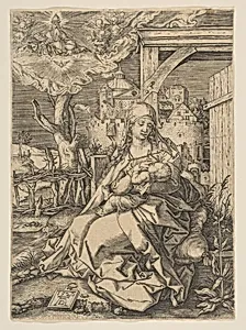 Virgin and Child by Albrecht Dürer