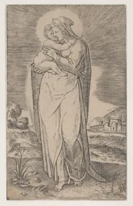 Virgin and Child (La Sainte Vierge debout embrassant l'enfant Jesus)
