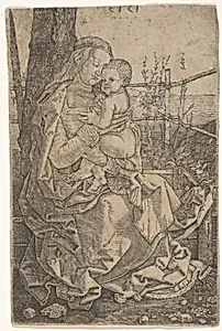 Virgin and Child Seated by a Tree (copy)