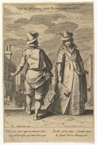 Viri et Mulieris apud Florentinos Habitus, from Fashions of Different Nations