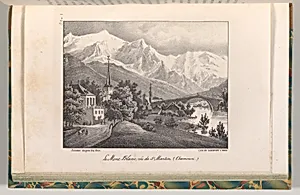 Voyages dans les Alpes. Partie pittoresque... by Horace Bénédicte de Saussure|Abraham Cherbulliez|P. A. Bonnant