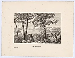 Vue du Lac Diane