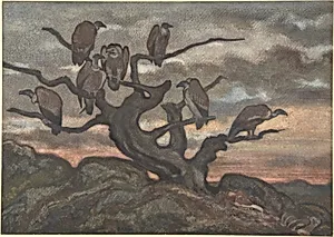 Vultures on a Tree