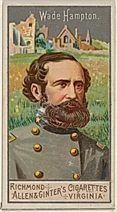 Wade Hampton, from the Great Generals series (N15) for Allen & Ginter Cigarettes Brands by Allen & Ginter|George S. Harris & Sons