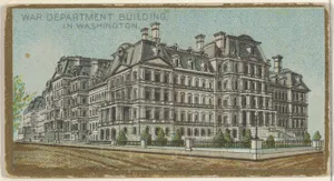 War Department Building in Washington, from the General Government and State Capitol Buildings series (N14) for Allen & Ginter Cigarettes Brands
