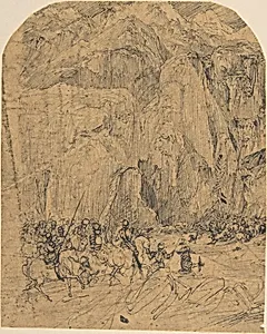 Warriors in a Mountain Pass