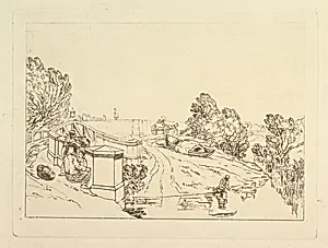 Water Cress Gatherers ( (Liber Studiorum, part XIII)