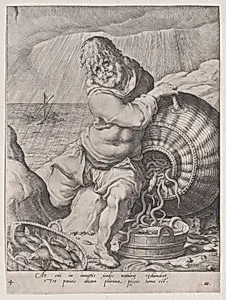 Water (Phlegmaticus), from The Four Temperaments