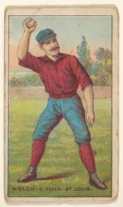 Welch, C. Field, St. Louis, from the Gold Coin series (N284) for Gold Coin Chewing Tobacco