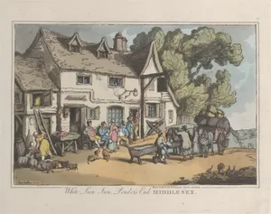 White Lion Inn. Ponder's End, Middlesex