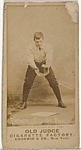 William Charles "Bill" Farmer, Catcher, St. Paul Apostles, from the Old Judge series (N172) for Old Judge Cigarettes by Goodwin & Company
