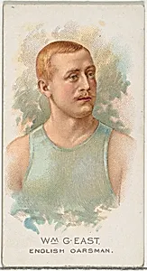 William G. East, English Oarsman, from World's Champions, Series 2 (N29) for Allen & Ginter Cigarettes by Lindner, Eddy & Claus|Allen & Ginter