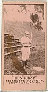 William Henry "Bill" McClellan, 2nd Base, Denver, from the Old Judge series (N172) for Old Judge Cigarettes by Goodwin & Company