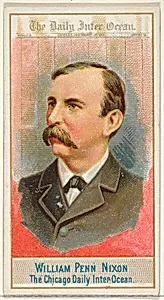 William Penn Nixon, The Chicago Daily Inter-Ocean, from the American Editors series (N1) for Allen & Ginter Cigarettes Brands by Allen & Ginter