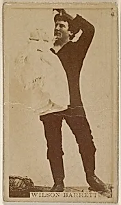 Wilson Barrett, from the Actors and Actresses series (N45, Type 8) for Virginia Brights Cigarettes by Allen & Ginter