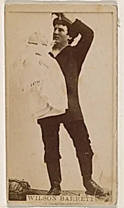 Wilson Barrett, from the Actresses series (N245) issued by Kinney Brothers to promote Sweet Caporal Cigarettes by Kinney Brothers Tobacco Company