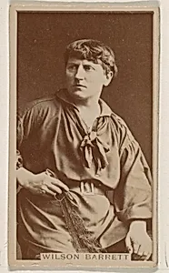 Wilson Barrett, from the Actresses series (N245) issued by Kinney Brothers to promote Sweet Caporal Cigarettes by Kinney Brothers Tobacco Company