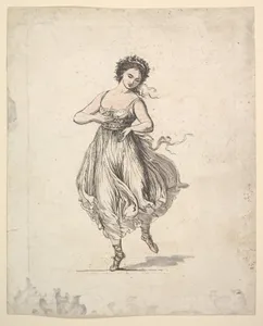 Woman Alone, from the series the Dancing Pair Vigano