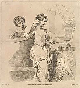 Woman at Her Toilet