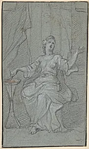 Woman Lighting a Sacrificial Fire