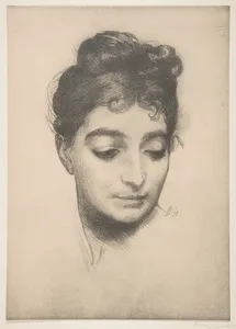 Woman's Head, from "L'Estampe Moderne"
