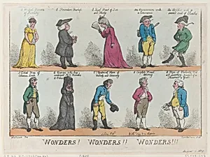 Wonders! Wonders!! Wonders!!! by George Murgatroyd Woodward|Thomas Tegg|Thomas Rowlandson