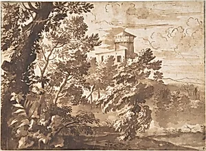 Wooded Landscape with a Tower