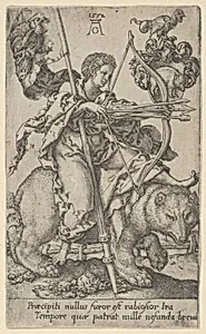 Wrath, from The Vices by Heinrich Aldegrever
