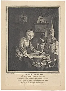 Young Woman Chopping Onions