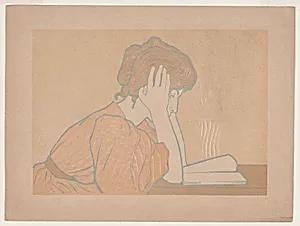 Young Woman Reading