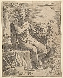 Youth with two old Men by Anonymous, Italian, 16th century|Parmigianino (Girolamo Francesco Maria Mazzola)