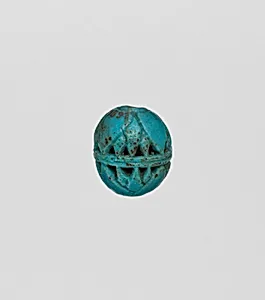 Bead with openwork design