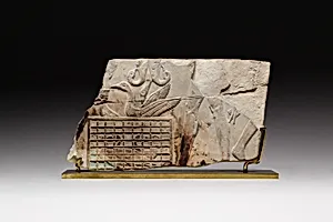 Birds in a cage and offering bearers