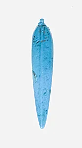 Blue Lotus Petal Bead