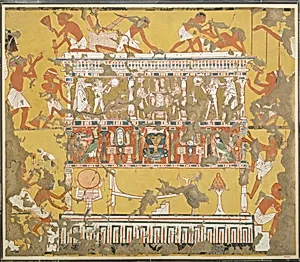 Building a Catafalque, Tomb of Ipuy