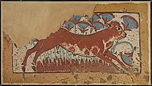 Calf in a Papyrus Marsh, Palace of Amenhotep III