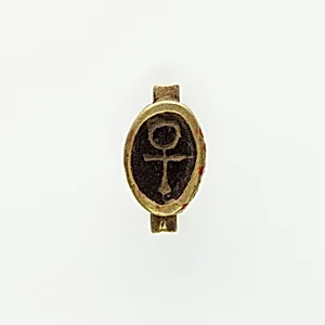Cowroid Inscribed with an Ankh