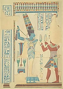 Darius I Offering to Amun, Temple of Amun at Hibis