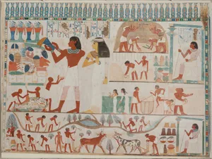 East Wall, South Side of Nakht's Offering Chapel